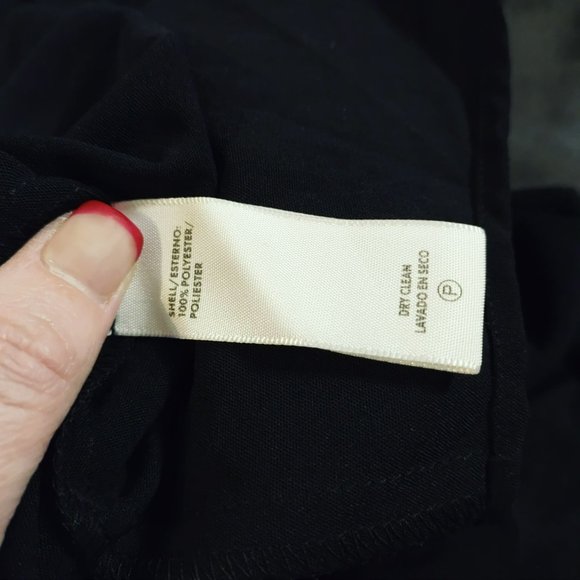 Rebecca Minkoff Womens Shirt Dress 2X‎ Black Belted Utility Button Up Stitch Fix - Picture 8 of 11